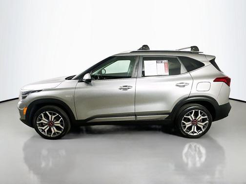 Steel Gray 2021 Kia Seltos SX Turbo