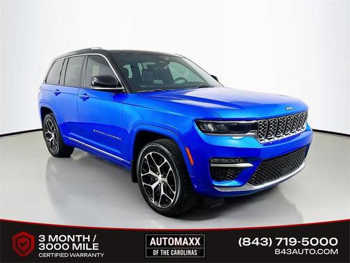 Hydro Blue Pearlcoat 2022 Jeep Grand Cherokee 4xe Summit Reserve