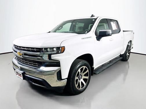 Summit White 2021 Chevrolet Silverado 1500 LT
