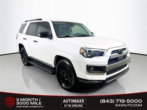 Blizzard Pearl 2021 Toyota 4Runner Nightshade Special Edition