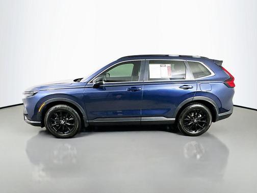 Blue 2025 Honda CR-V Hybrid Sport AWD