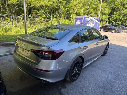 Solar Silver Metallic 2026 Honda Civic Sport