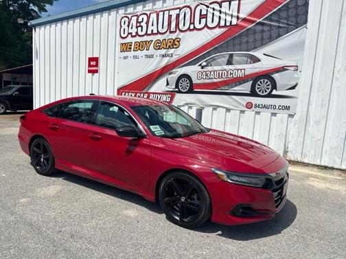 San Marino Red 2021 Honda Accord Sport SE 1.5T