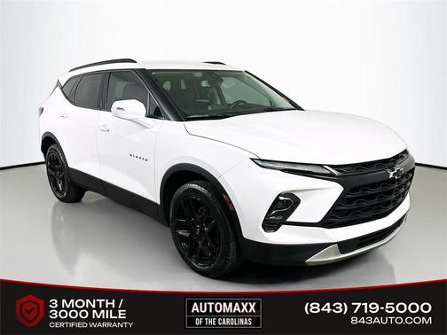 Summit White 2023 Chevrolet Blazer 3LT