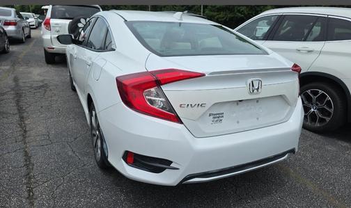 Platinum White Pearl 2021 Honda Civic EX