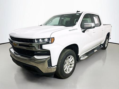 Summit White 2021 Chevrolet Silverado 1500 LT
