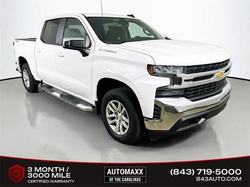 Summit White 2021 Chevrolet Silverado 1500 LT