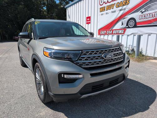 Silver Spruce Metallic 2020 Ford Explorer Limited
