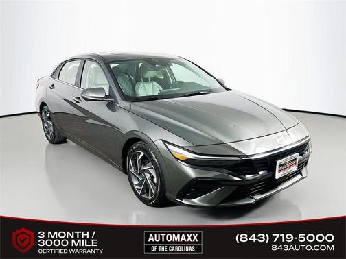 Amazon Gray 2024 Hyundai ELANTRA Limited