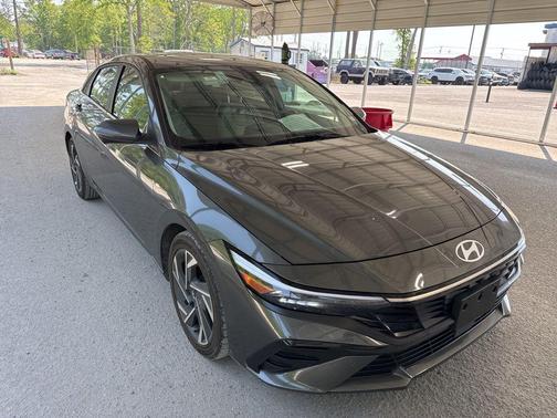 Amazon Gray 2024 Hyundai ELANTRA Limited