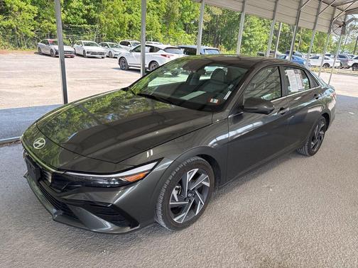 Amazon Gray 2024 Hyundai ELANTRA Limited