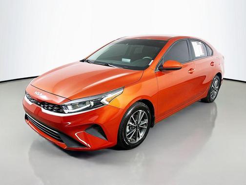 Fire Orange 2023 Kia Forte LXS