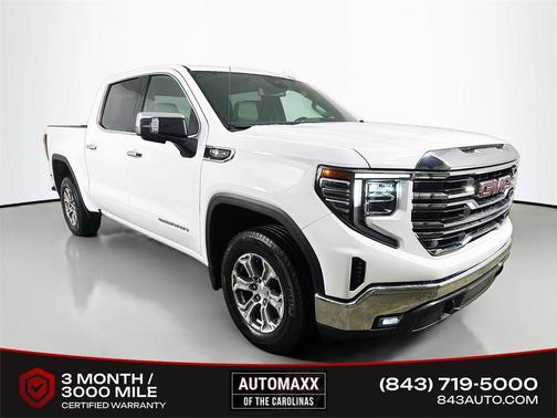 Summit White 2024 GMC Sierra 1500 SLT