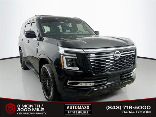 Super Black 2026 Nissan Armada Platinum