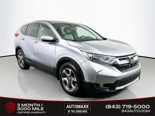 Lunar Silver Metallic 2019 Honda CR-V EX-L