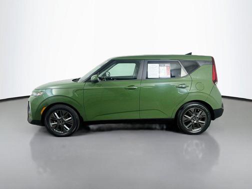 Undercover Green 2022 Kia Soul EX
