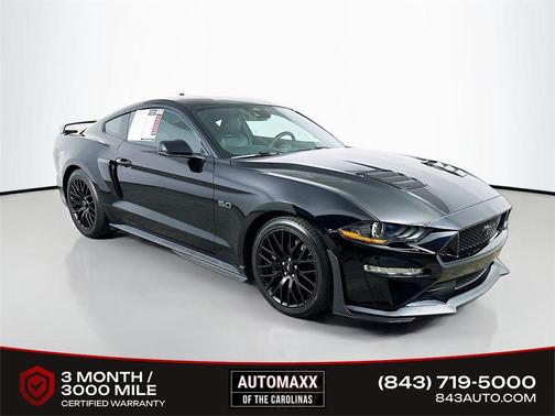 Shadow Black 2021 Ford Mustang GT Premium