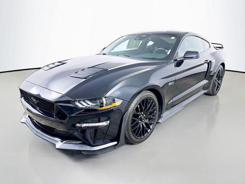 Shadow Black 2021 Ford Mustang GT Premium