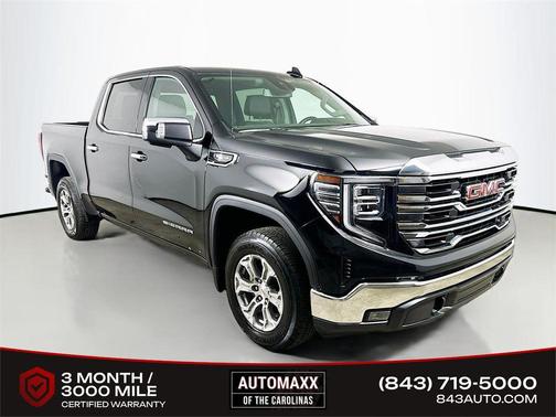 Onyx Black 2025 GMC Sierra 1500 SLT