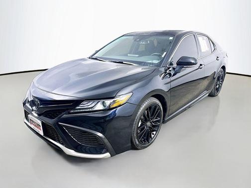 Midnight Black Metallic 2023 Toyota Camry XSE