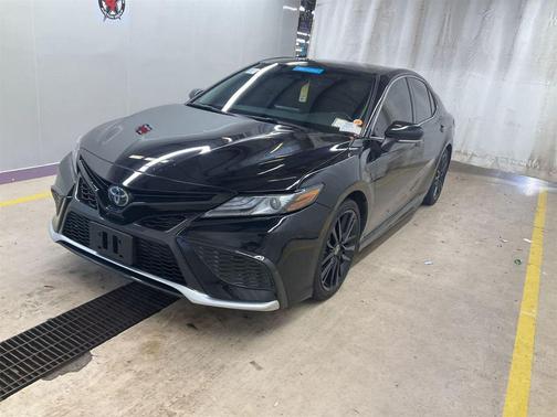 Midnight Black Metallic 2023 Toyota Camry XSE