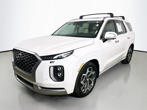 Hyper White 2021 Hyundai PALISADE Calligraphy