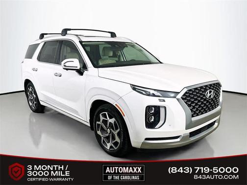 Hyper White 2021 Hyundai PALISADE Calligraphy