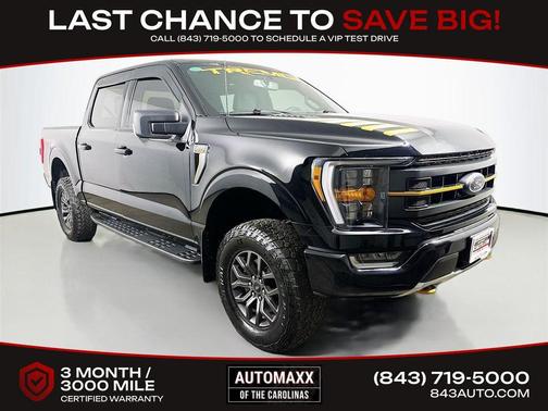 Agate Black Metallic 2023 Ford F-150 Tremor