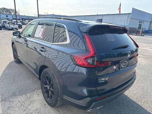 Dark Blue 2025 Honda CR-V Hybrid Sport FWD