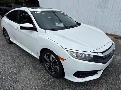 White 2018 Honda Civic EX-T