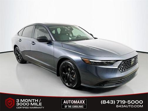 Gray 2025 Honda Accord SE