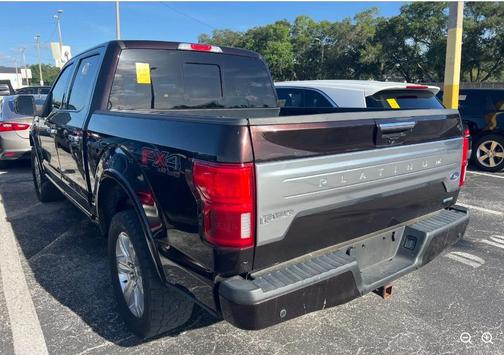 Magma Red 2019 Ford F-150 Platinum