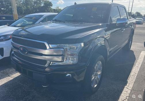 Magma Red 2019 Ford F-150 Platinum