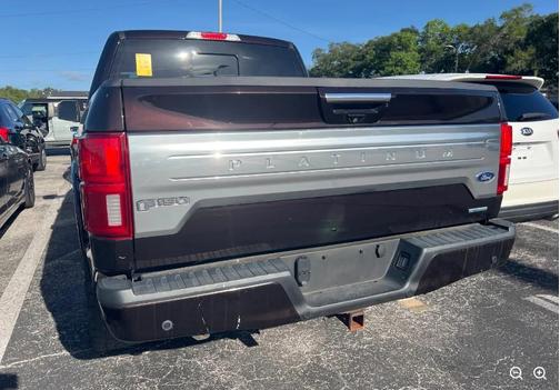 Magma Red 2019 Ford F-150 Platinum