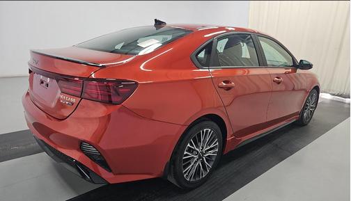 Fire Orange 2022 Kia Forte GT-Line