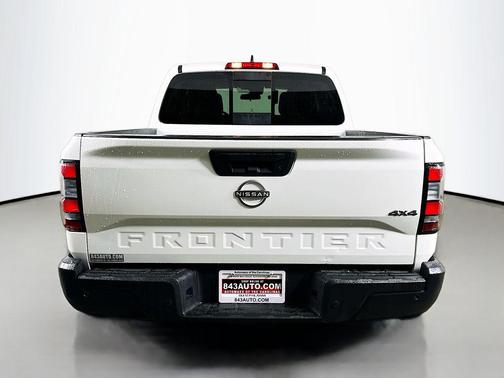 Glacier White 2025 Nissan Frontier S