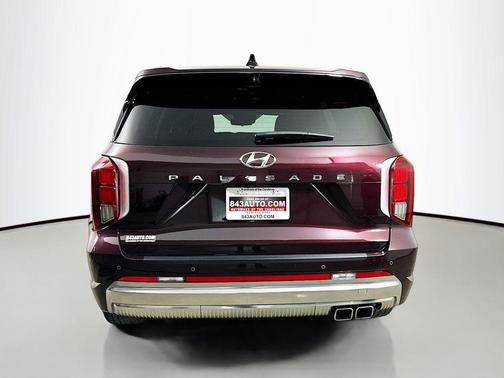 Sierra Burgundy 2024 Hyundai PALISADE Calligraphy
