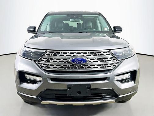 Gray Metallic 2022 Ford Explorer Limited