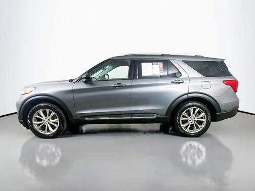 Gray Metallic 2022 Ford Explorer Limited