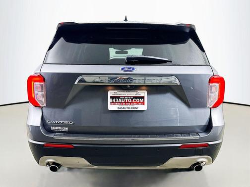 Gray Metallic 2022 Ford Explorer Limited
