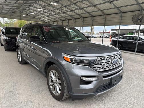 Gray Metallic 2022 Ford Explorer Limited