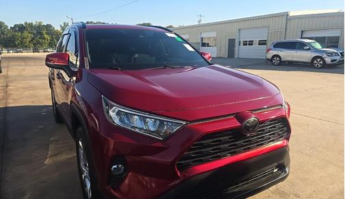 Ruby Flare Pearl 2019 Toyota RAV4 XLE Premium