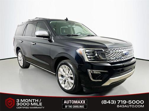 Black Metallic 2019 Ford Expedition Platinum