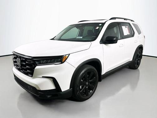Platinum White Pearl 2025 Honda Pilot Black Edition