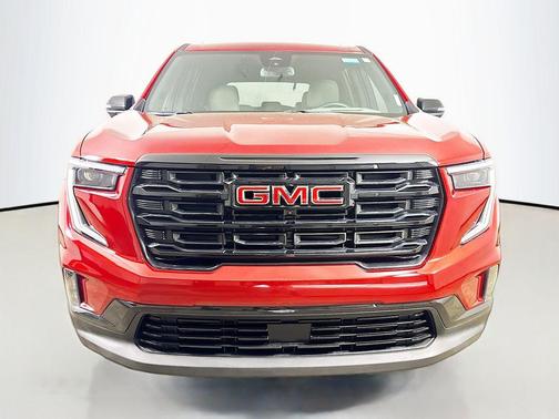 Volcanic Red Tintcoat 2024 GMC Acadia FWD Elevation