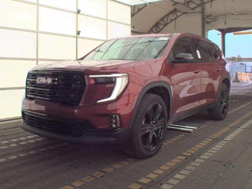 Volcanic Red Tintcoat 2024 GMC Acadia FWD Elevation