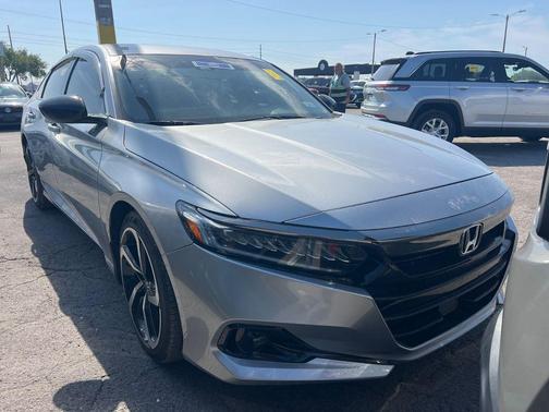 Lunar Silver Metallic 2021 Honda Accord Sport 1.5T