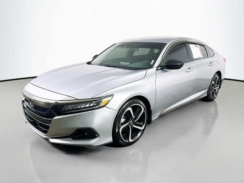 Lunar Silver Metallic 2021 Honda Accord Sport 1.5T