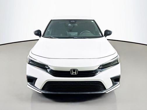 Platinum White Pearl 2024 Honda Civic Sport