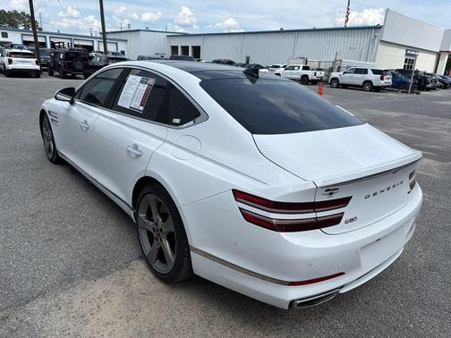 Alta White 2021 Genesis G80 3.5T RWD